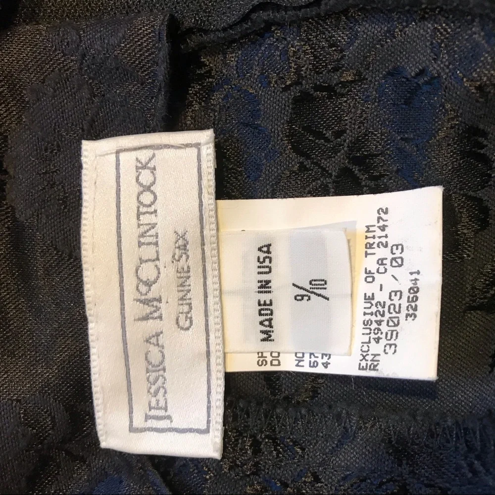 GUNNE SAX VINTAGE FORMAL EVENING GOWN - Picture 5 of 5